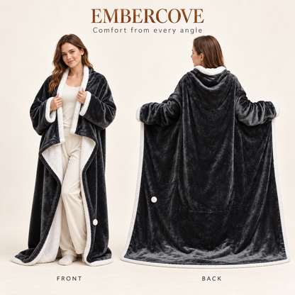 EmberCove — The Heated Blanket Robe