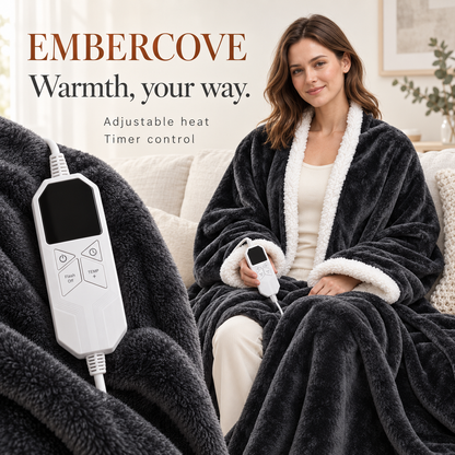 EmberCove — The Heated Blanket Robe